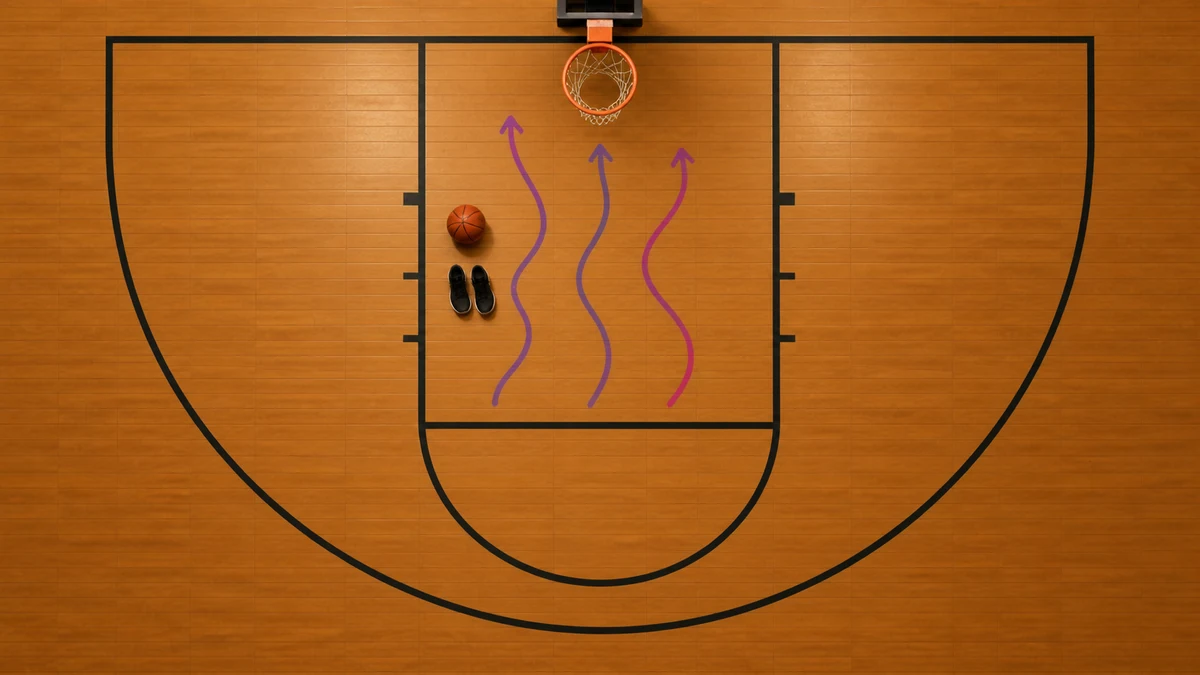 Basketball Face-Up Footwork Workout