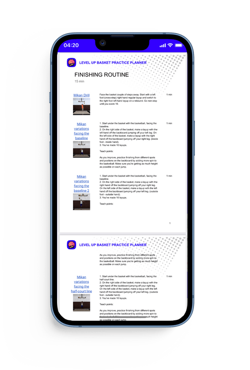 PDF de ejercicios de baloncesto: Entrenamientos imprimibles gratis ...